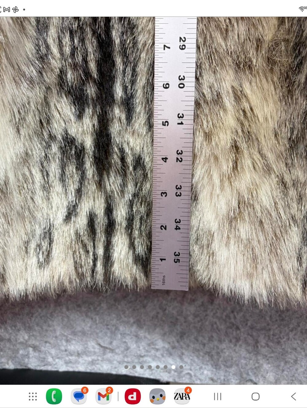 Vintage Azzurri Leopard-Print Faux Fur Teddy Coat in Brown and Cream Tones - Picture 4 of 6
